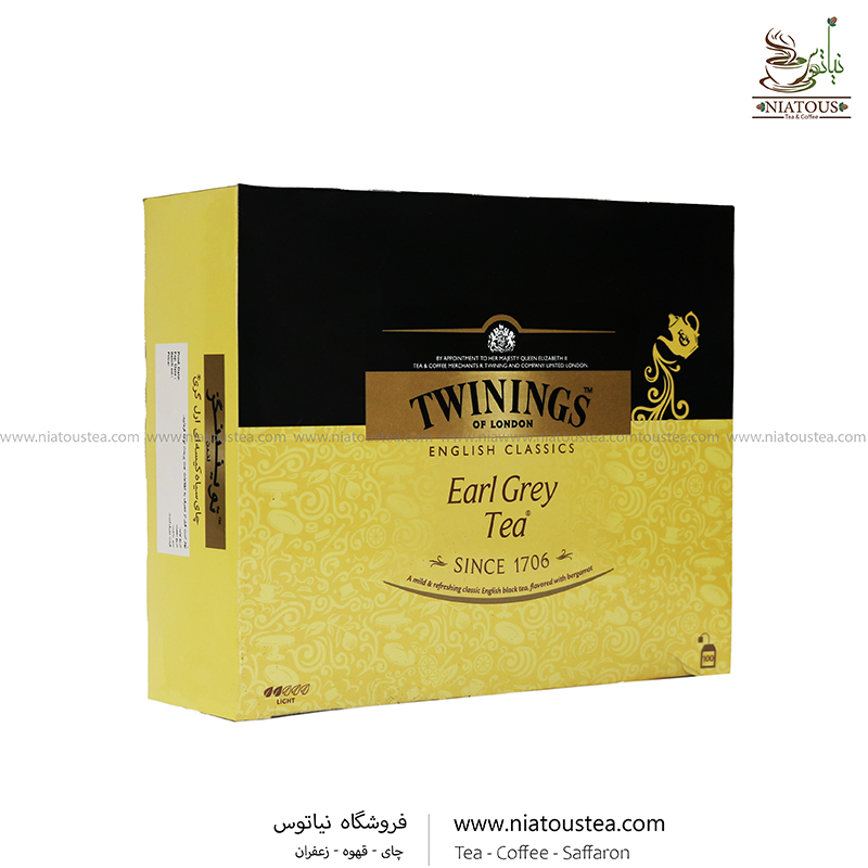 NIATUS 8 چای کیسه ایی توینینگز 100 عددی(عطری) - Image 1